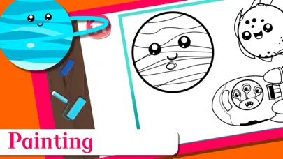 Capturas de tela do Space Game for Kids