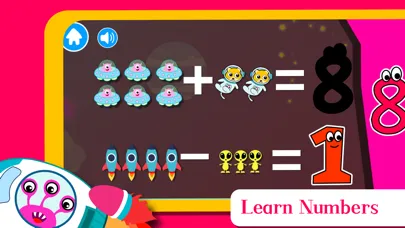 Capturas de tela do Space Game for Kids