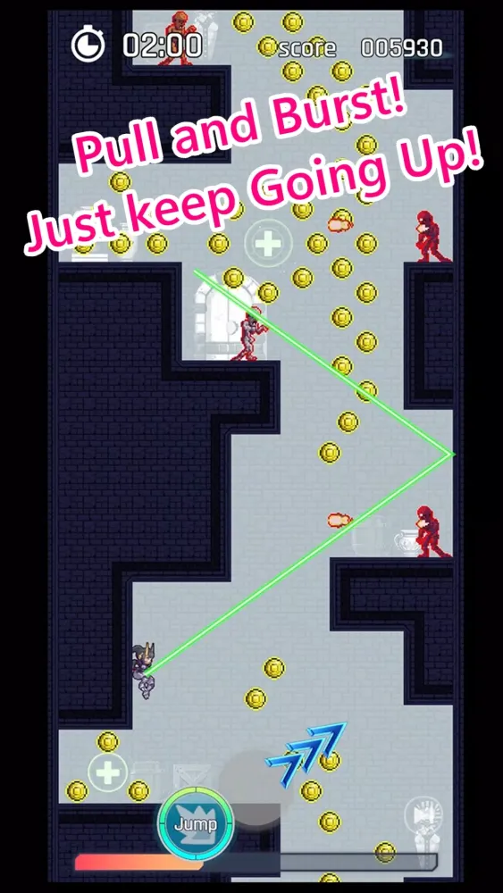 Metal Ninja Jump High! Screenshots