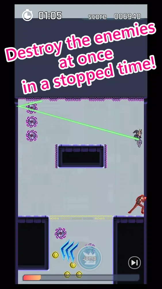Metal Ninja Jump High! Screenshots