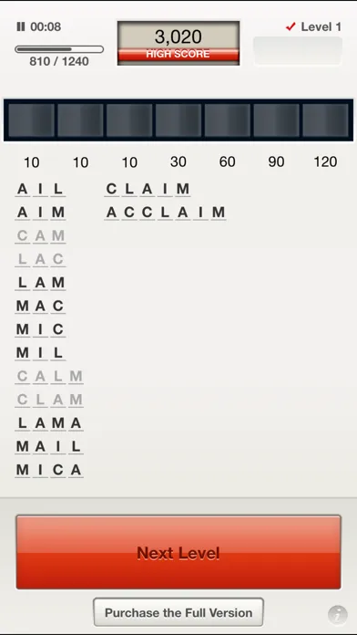 Ordet Lite: Five Levels from the Word Game Screenshots