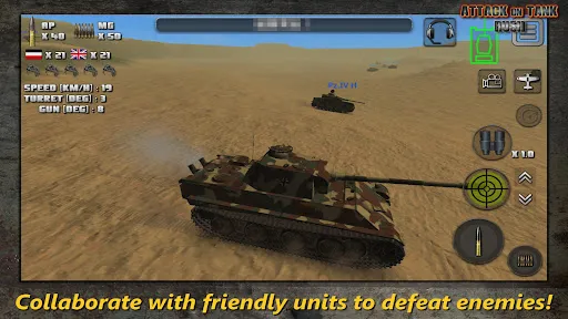 Attack on Tank : World Warfare স্ক্রিনশট