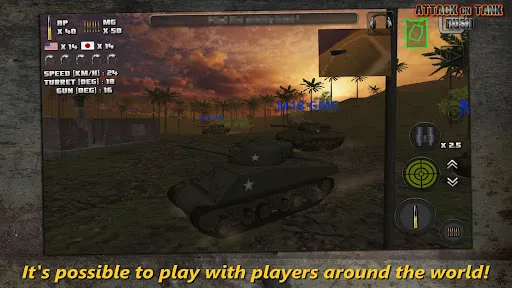 Attack on Tank : World Warfare স্ক্রিনশট