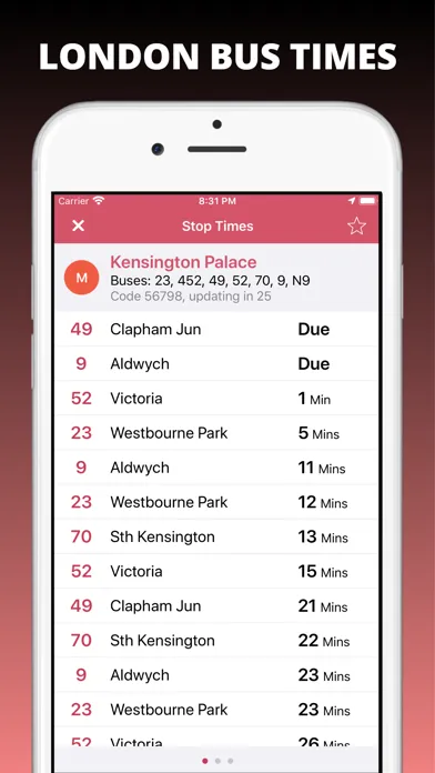 صور Buses Due: London bus times