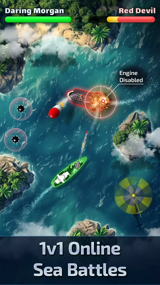 Cruiser Duels: Sea Battles 1v1 Screenshots