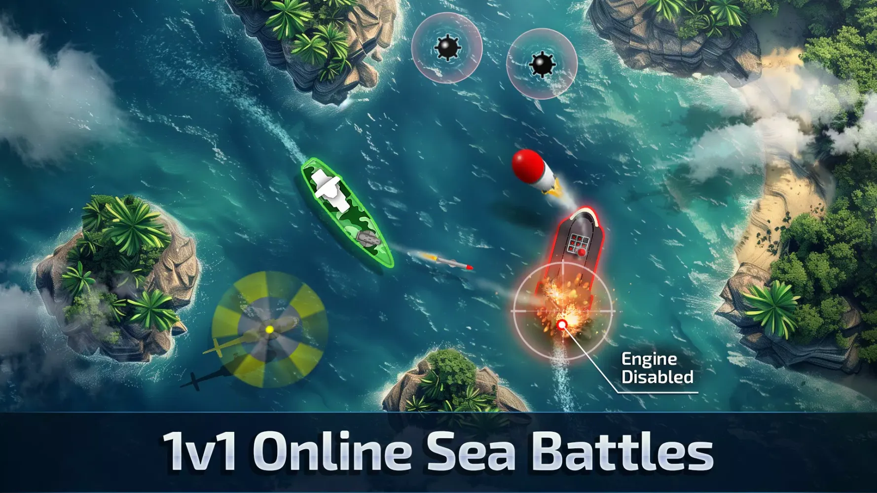Cruiser Duels: Sea Battles 1v1 Screenshots