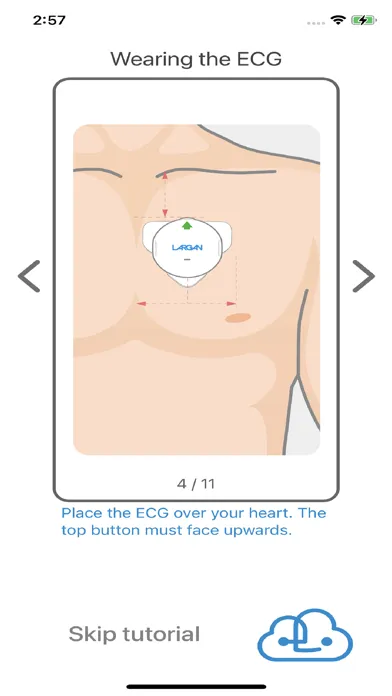 ภาพหน้าจอของ DOMII APP - Home sleep testing