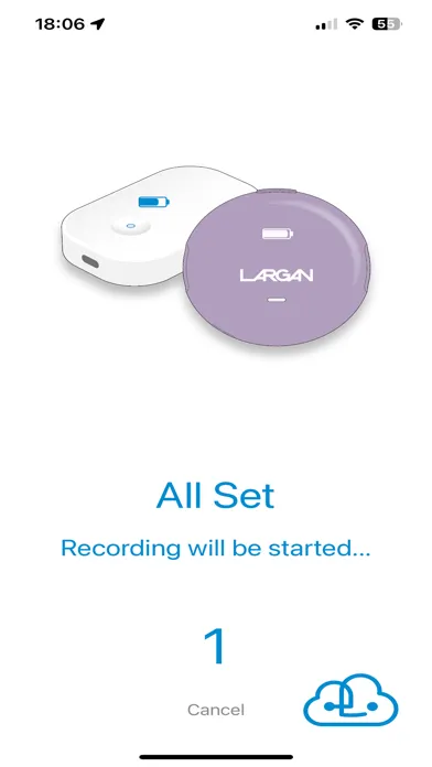 ภาพหน้าจอของ DOMII APP - Home sleep testing