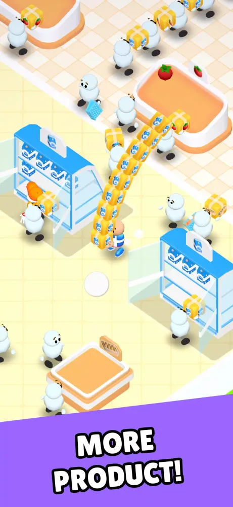 Capturas de tela do Supermarket Dash 3D