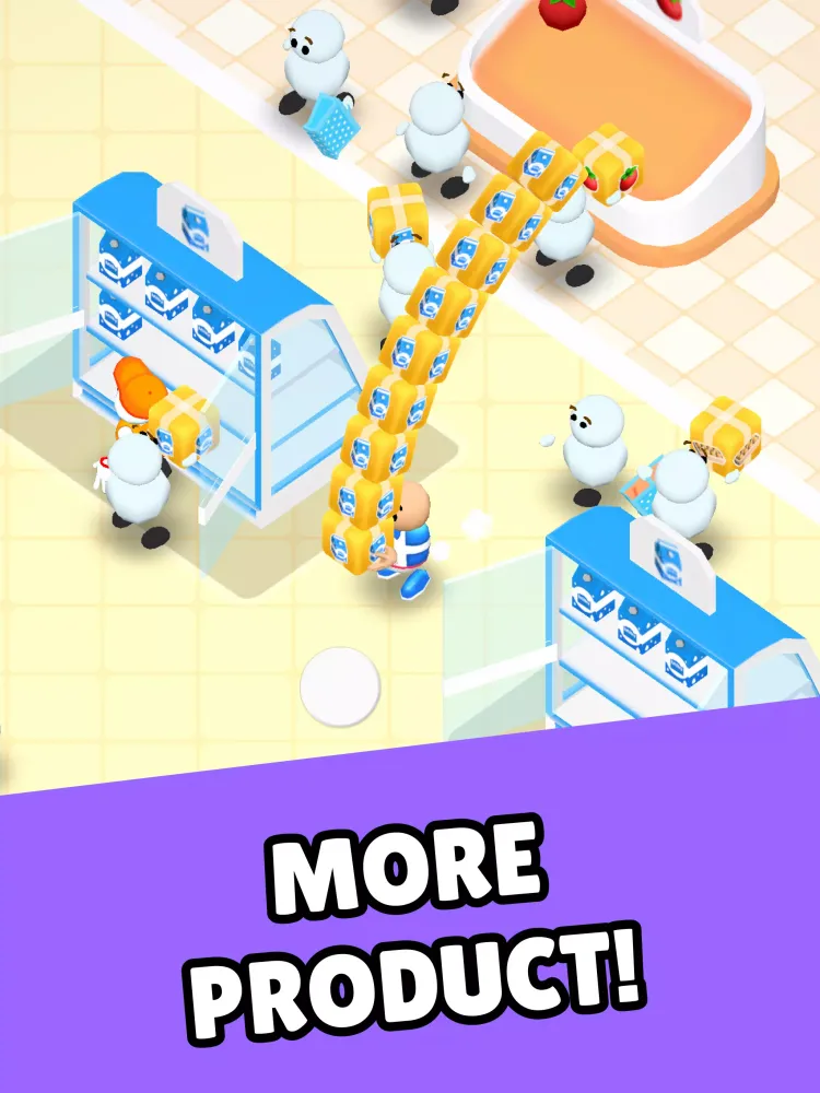 Capturas de tela do Supermarket Dash 3D