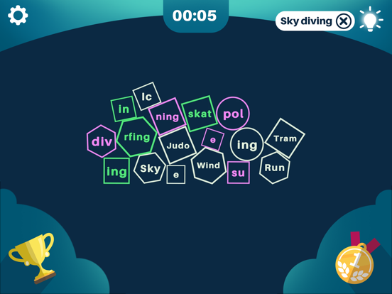 Ảnh chụp màn hình của Learn Words - Use Syllables iPad 