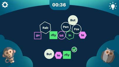 Ảnh chụp màn hình của Learn Words - Use Syllables