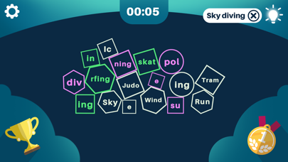 Ảnh chụp màn hình của Learn Words - Use Syllables