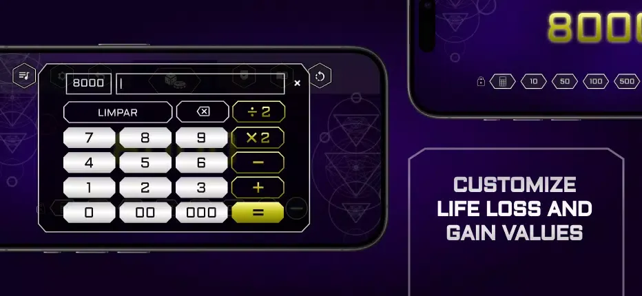 Zrzuty ekranu Life Points Counter - Yu-Gi-Oh