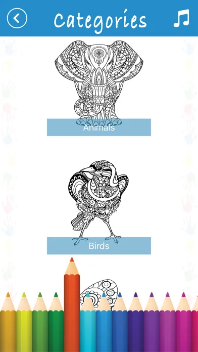 Adult coloring Books –Coloring Screenshots