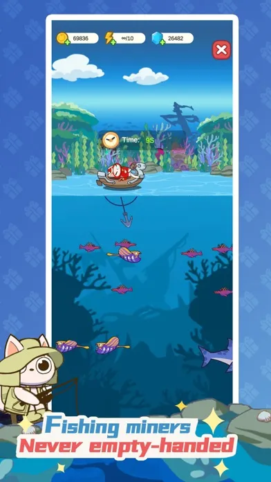 Tangkapan layar Space Cat Tycoon Pro