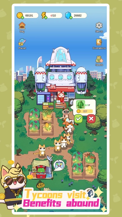 Space Cat Tycoon Pro應用截圖