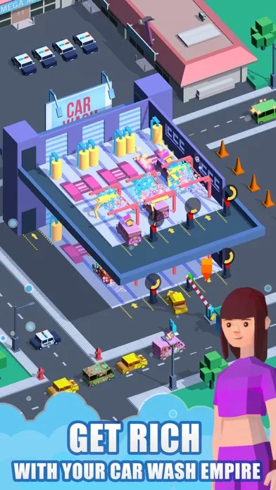 ภาพหน้าจอของ Car Wash Empire