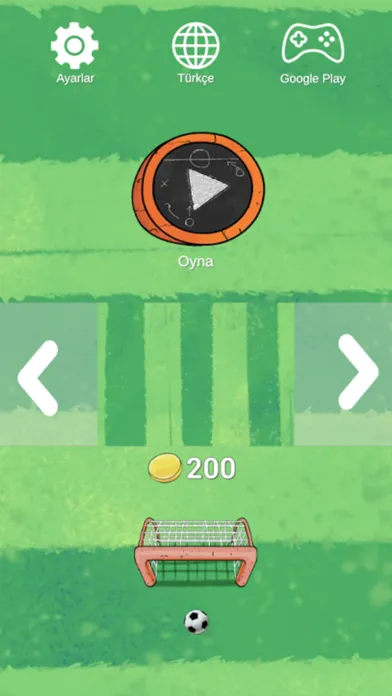 Tangkapan skrin Hit the Goal!