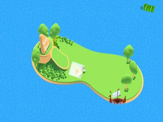 Tangkapan skrin Island God iPad 