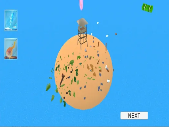 Tangkapan skrin Island God iPad 