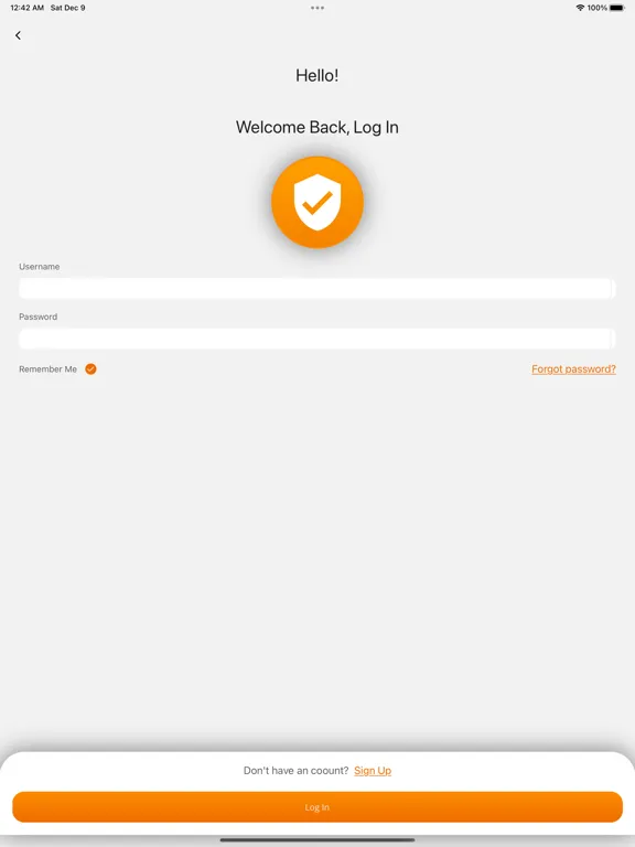 Tangkapan layar Soon Home Delivery iPad 
