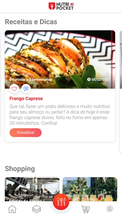 Tangkapan layar Nutri 'n Pocket