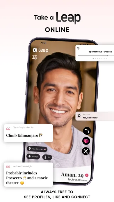 Leap - South Asian Dating App應用截圖