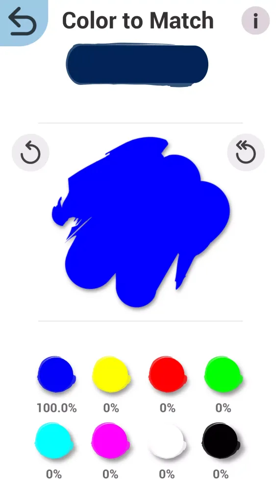 Capturas de tela do Palette