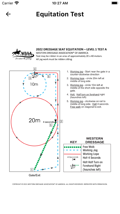 2022 WDAA Judges Tests Screenshots