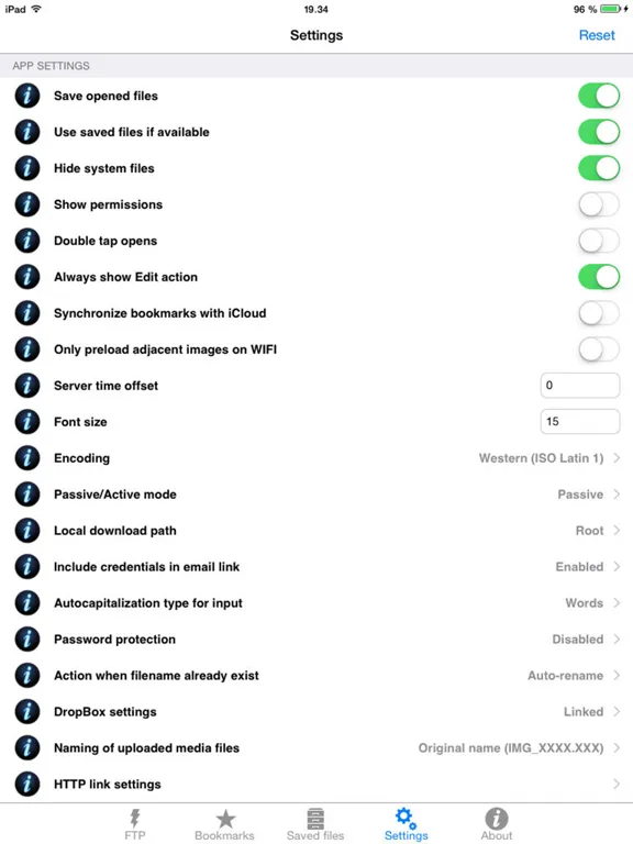 FTP Client Lite iPad 应用截图