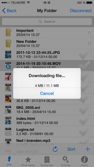 FTP Client Lite应用截图