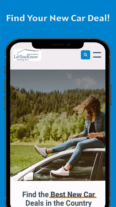LetYouKnow – Bid On New Cars سکرین شاٹس