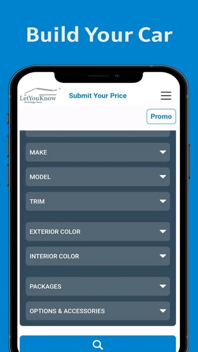 LetYouKnow – Bid On New Cars سکرین شاٹس