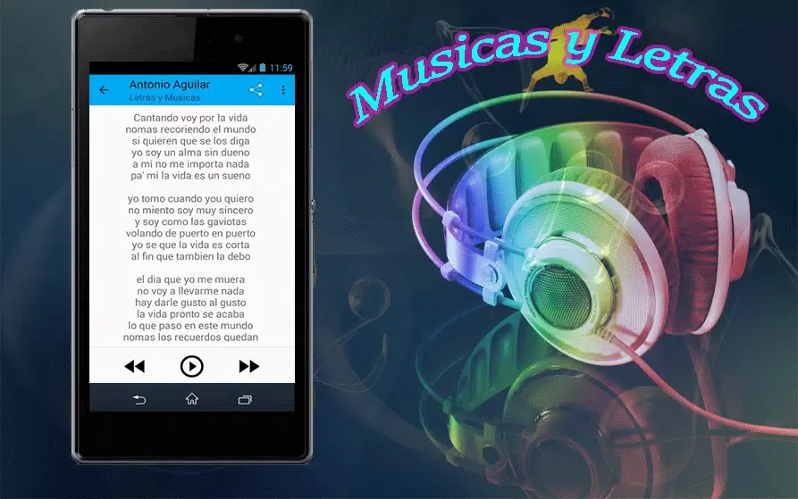Capturas de pantalla de Antonio Aguilar Canciones