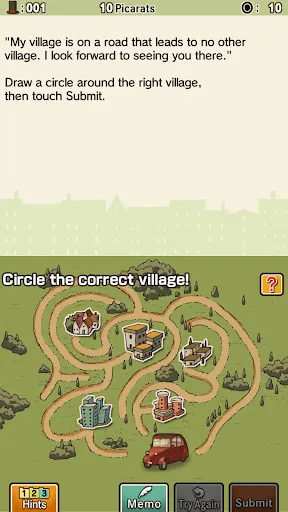Layton: Curious Village in HD应用截图