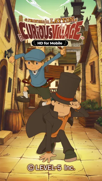 Screenshot di Layton: Curious Village in HD