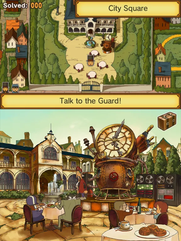 تصاویر Layton: Unwound Future in HD iPad 
