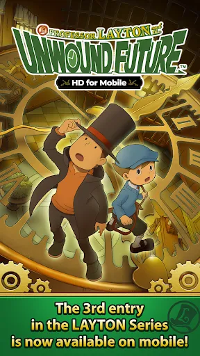 Layton: Unwound Future in HD Screenshots