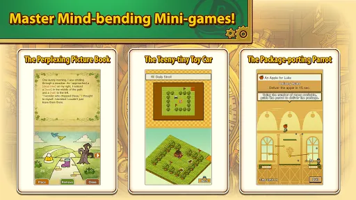 Layton: Unwound Future in HD Screenshots