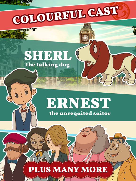 Layton’s Mystery Journey iPad  স্ক্রিনশট