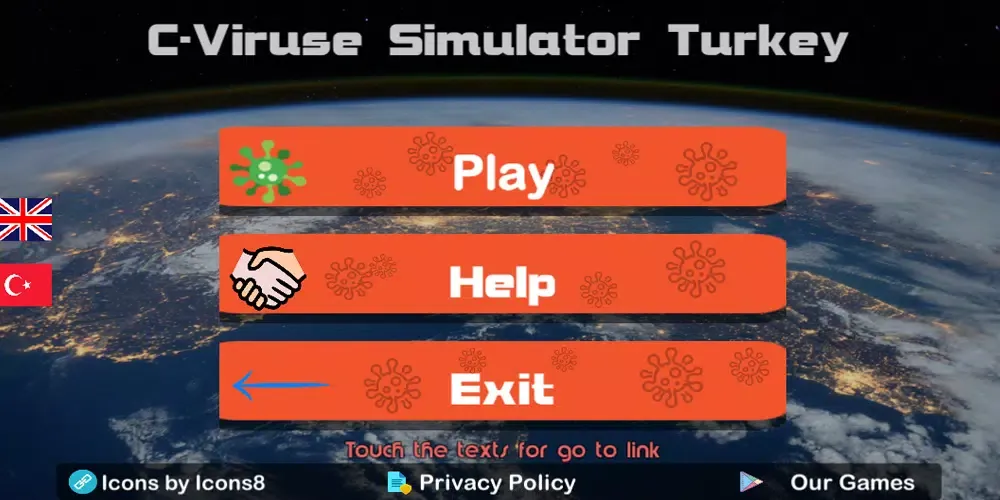 C-Virus Simulator Turkey Screenshots