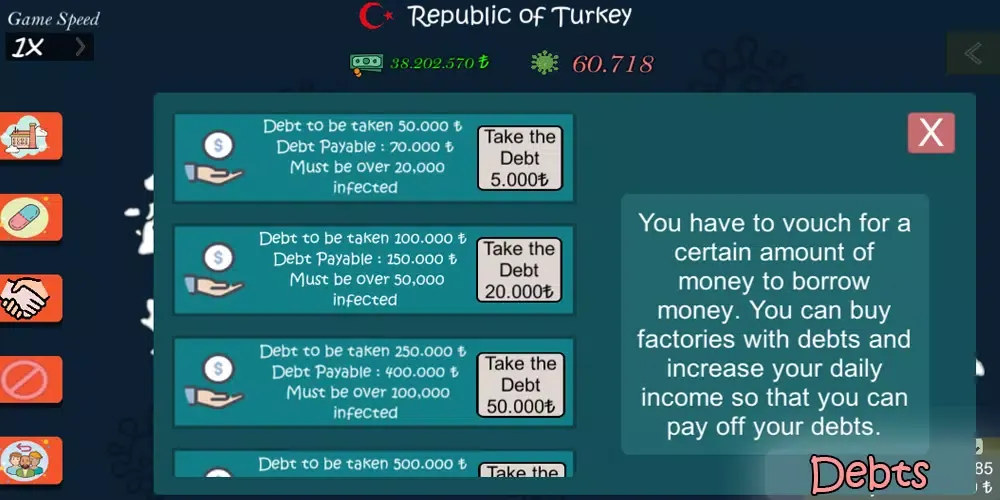 C-Virus Simulator Turkey Screenshots