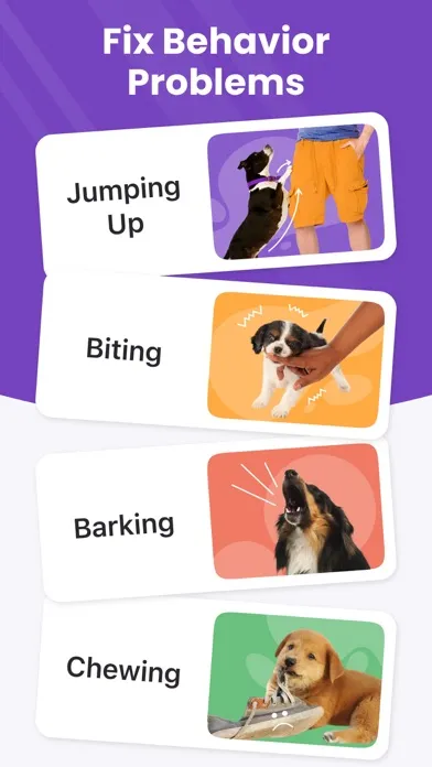 Captures d'écran de GoDog: Puppy & Dog Training