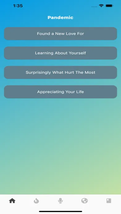 Capturas de tela do The Life Lessons app