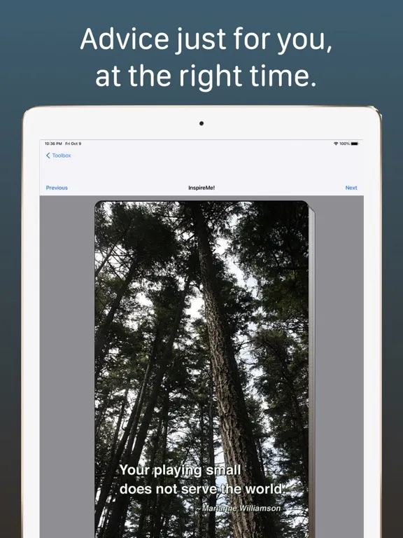 صور InspireMe! Cards iPad 