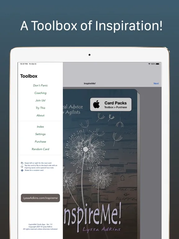 صور InspireMe! Cards iPad 