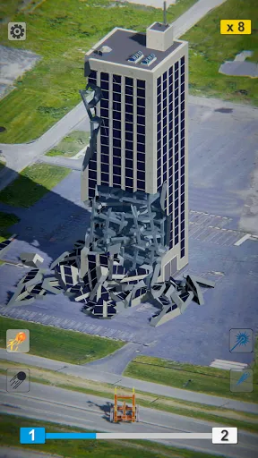 Capturas de tela do Demolish!