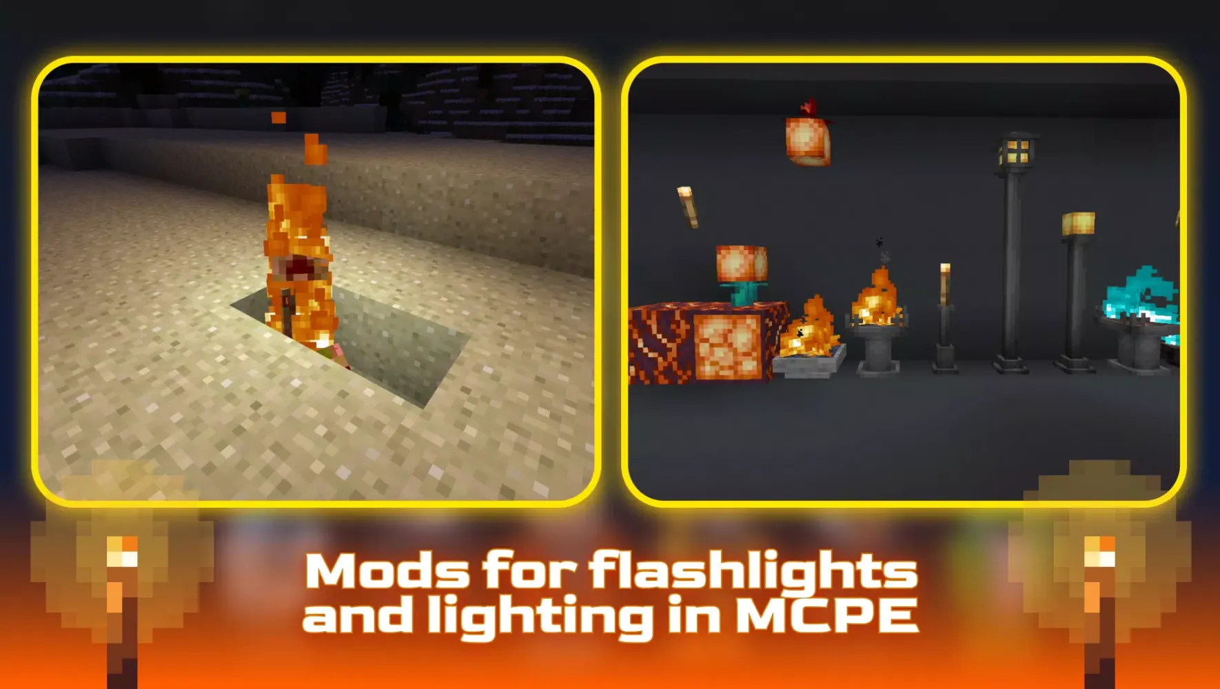 Zrzuty ekranu Dynamic Lighting Minecraft App
