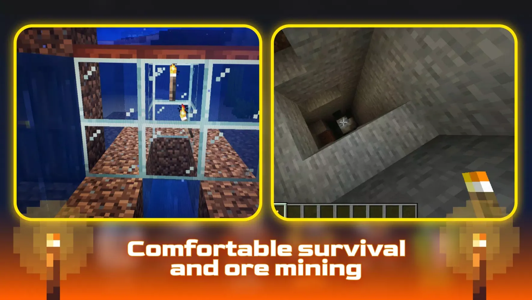 Zrzuty ekranu Dynamic Lighting Minecraft App